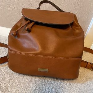 Brown Backpack Purse
